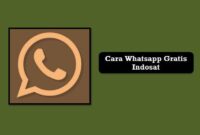 Cara Whatsapp Gratis Indosat